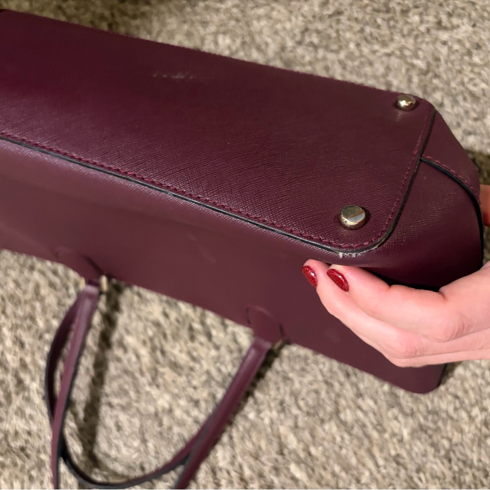 Kate Spade Deep Purple Tote Bag - Picture 6 of 11